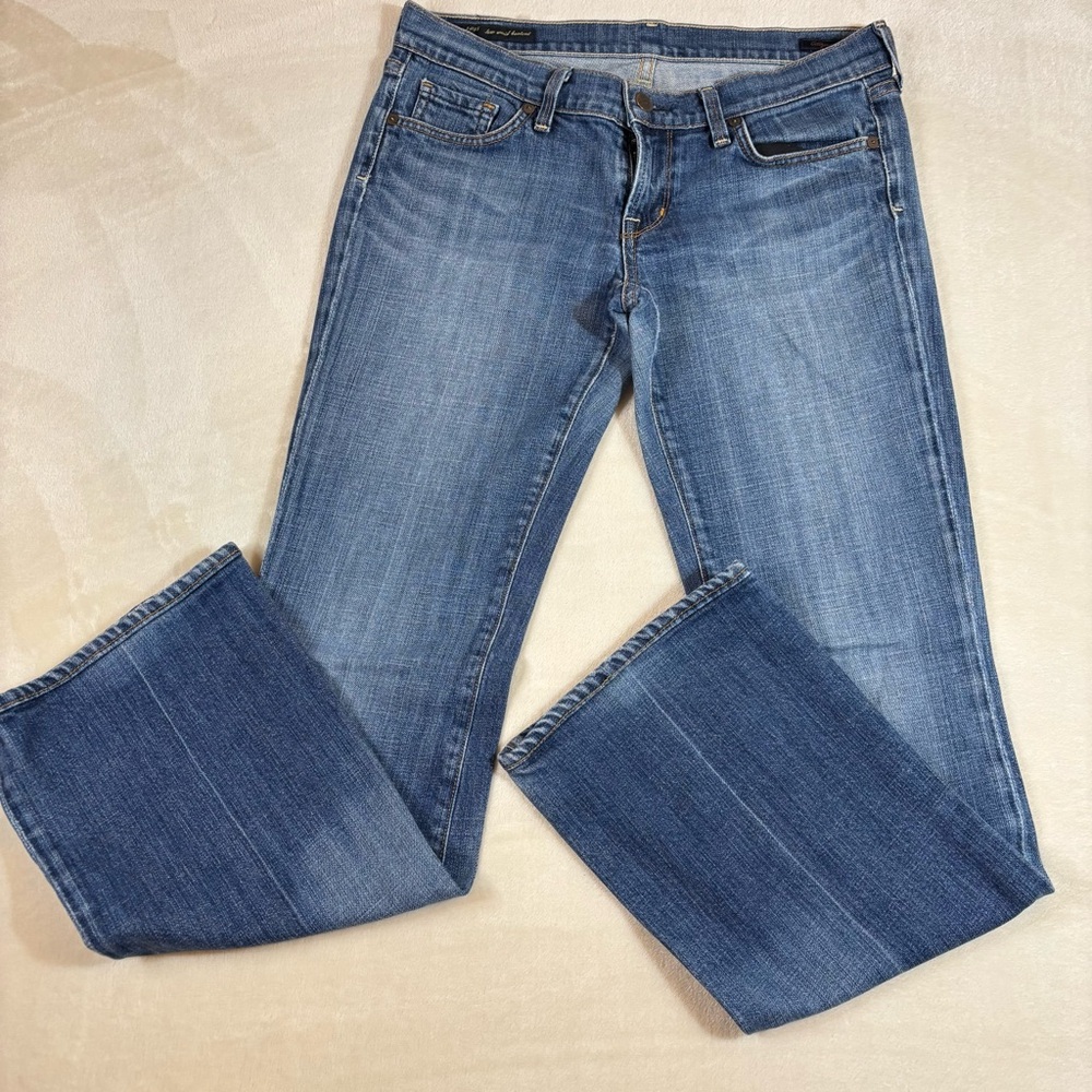 Citizens of Humanity Women's Bootcut Jeans Size 29 Margo #085 Low Waist Blue